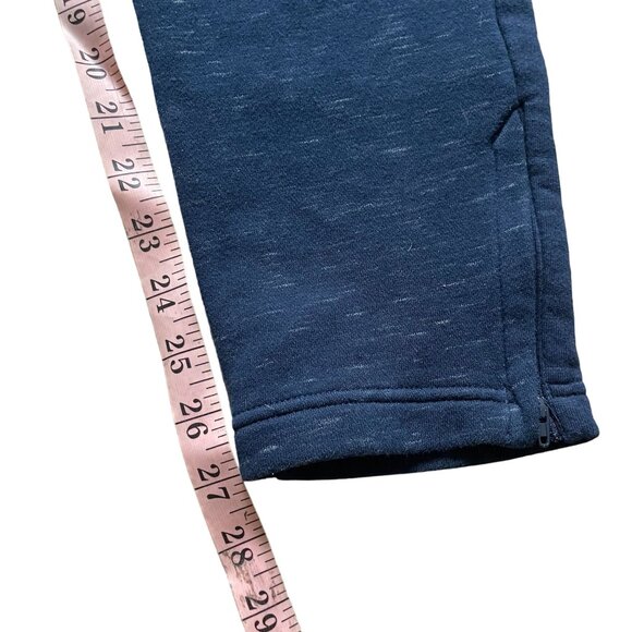 Adidas Sweatpants Men's Size Small Navy Blue Space Dye Training Outdoor Comfy - Picture 8 of 10